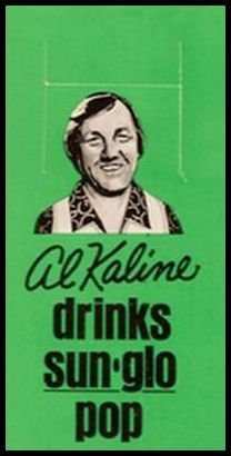 1974 Sun Glo Pop Al Kaline